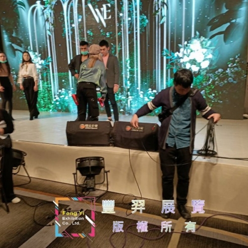 萬豪8樓-象牙白舞台及走道