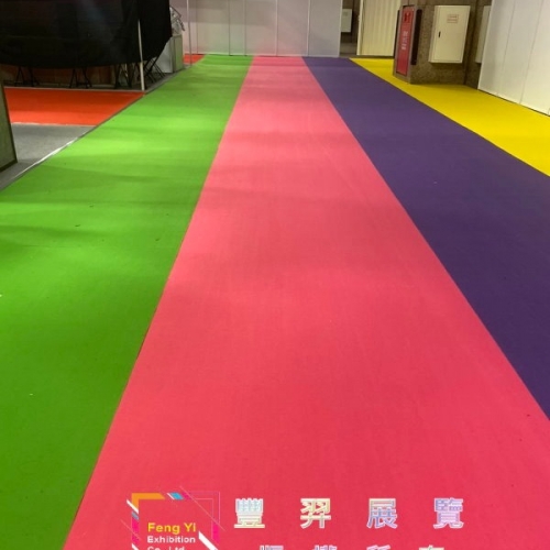 世貿一館加盟展四色走道