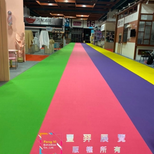 世貿一館加盟展四色走道