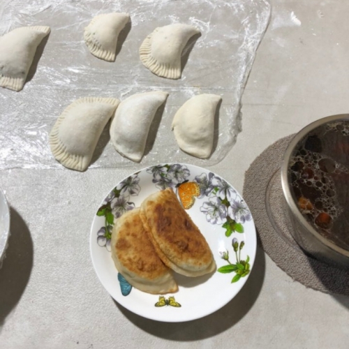 香酥韭菜盒子