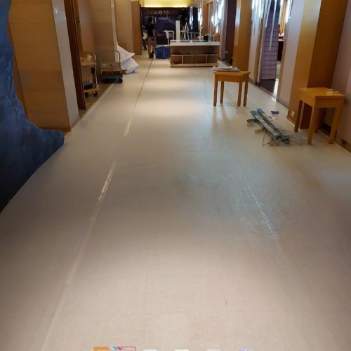 宜蘭礁溪老爺酒店-雪白色不織布