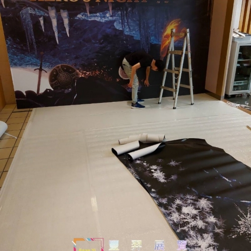 宜蘭礁溪老爺酒店-雪白色不織布