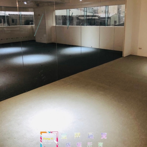 承德路店面室內圈毛+長毛地毯+壓條