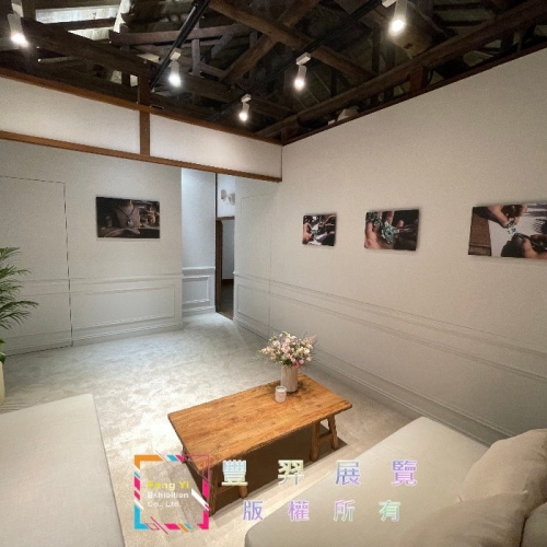 台北市和平東路大院子餐廳—精品展出～地毯完工照片分享~淡雅的配...