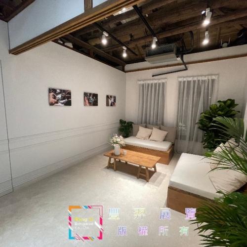 台北市和平東路大院子餐廳—精品展出～地毯完工照片分享~淡雅的配...
