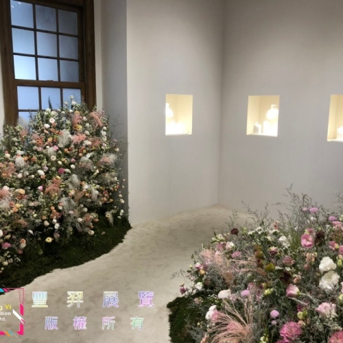 台北市和平東路大院子餐廳—精品展出～地毯完工照片分享~淡雅的配...