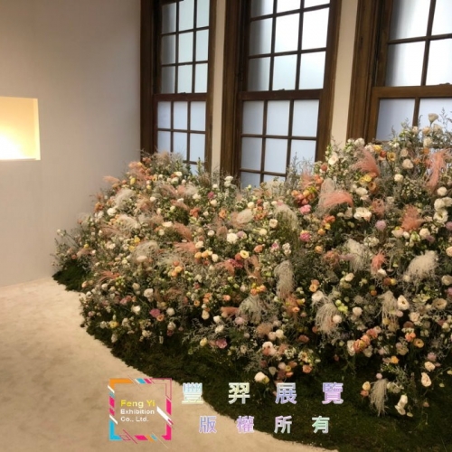 台北市和平東路大院子餐廳—精品展出～地毯完工照片分享~淡雅的配...