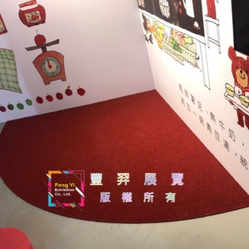 咖啡色圈毛地毯