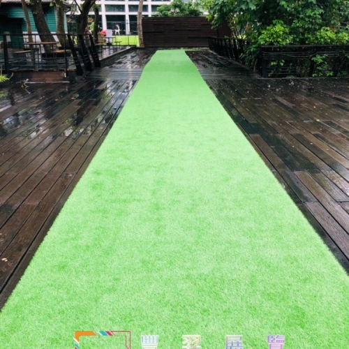 台北松山菸廠戶外露台人造草皮鋪設完工照片分享~...