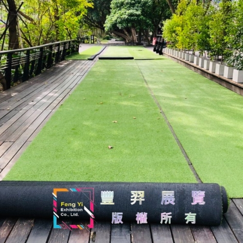 台北松山菸廠戶外露台人造草皮鋪設完工照片分享~...