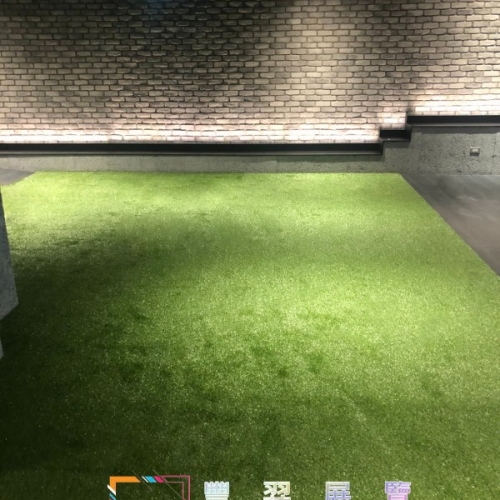 台北市光復南路102號店面仿真草完工照欣賞