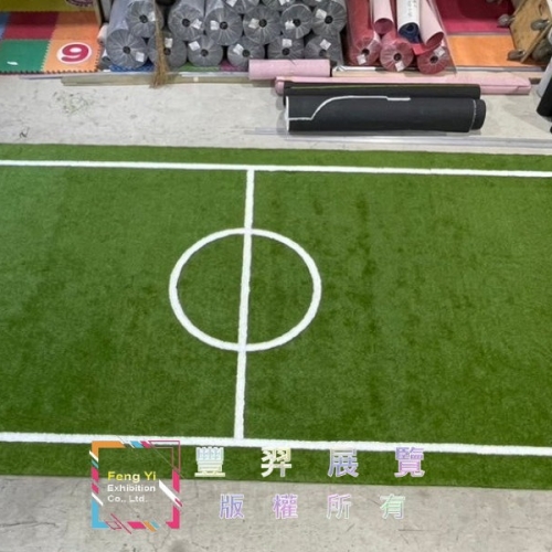 雙色草配白色人造草做出來的造型,是不是美的像貼上去的