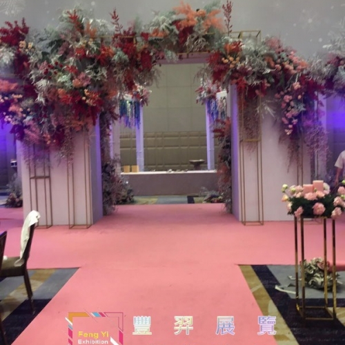 2019.12.24晚上1200萬豪5樓-粉紅色舞台及走道