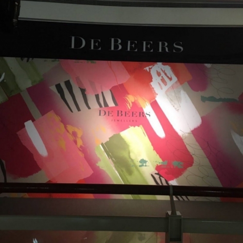 台北101 2樓-De Beers 訂製地毯